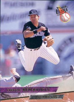 #340 Freddie Benavides - Colorado Rockies - 1993 Ultra Baseball