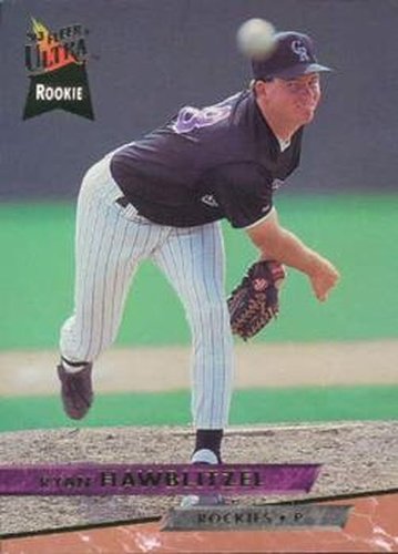 #349 Ryan Hawblitzel - Colorado Rockies - 1993 Ultra Baseball