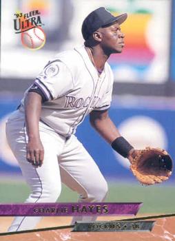 #350 Charlie Hayes - Colorado Rockies - 1993 Ultra Baseball