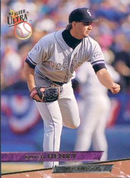 #351 Butch Henry - Colorado Rockies - 1993 Ultra Baseball