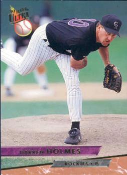 #352 Darren Holmes - Colorado Rockies - 1993 Ultra Baseball