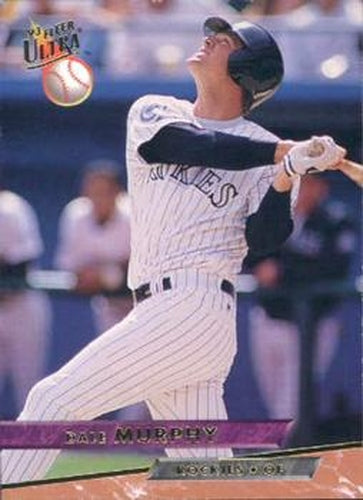 #353 Dale Murphy - Colorado Rockies - 1993 Ultra Baseball