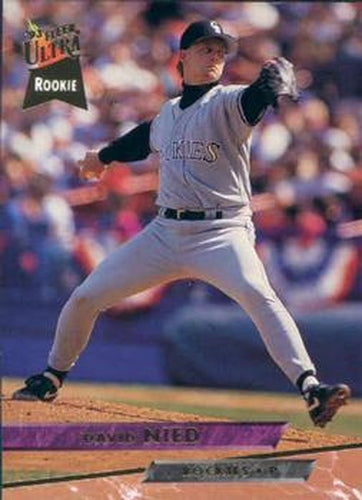 #354 David Nied - Colorado Rockies - 1993 Ultra Baseball