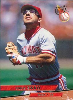 #35 Chris Sabo - Cincinnati Reds - 1993 Ultra Baseball