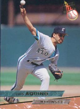 #363 Luis Aquino - Florida Marlins - 1993 Ultra Baseball