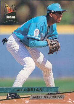 #364 Alex Arias - Florida Marlins - 1993 Ultra Baseball