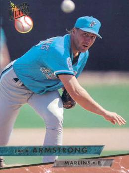 #365 Jack Armstrong - Florida Marlins - 1993 Ultra Baseball