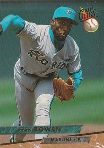 #367 Ryan Bowen - Florida Marlins - 1993 Ultra Baseball