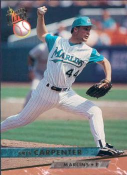 #369 Cris Carpenter - Florida Marlins - 1993 Ultra Baseball