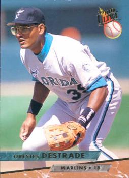 #373 Orestes Destrade - Florida Marlins - 1993 Ultra Baseball
