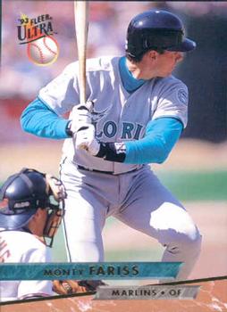 #374 Monty Fariss - Florida Marlins - 1993 Ultra Baseball