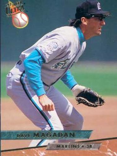 #382 Dave Magadan - Florida Marlins - 1993 Ultra Baseball