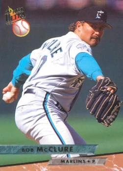 #383 Bob McClure - Florida Marlins - 1993 Ultra Baseball