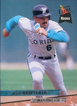 #385 Rich Renteria - Florida Marlins - 1993 Ultra Baseball
