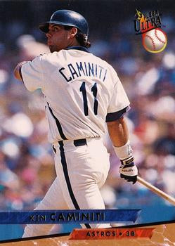 #38 Ken Caminiti - Houston Astros - 1993 Ultra Baseball
