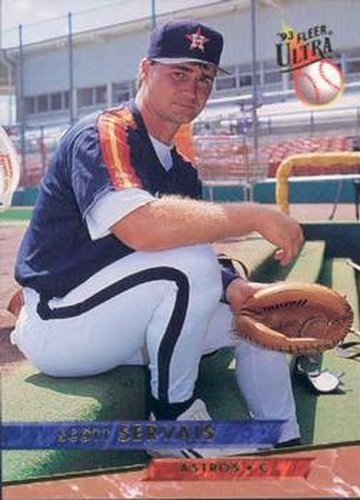 #396 Scott Servais - Houston Astros - 1993 Ultra Baseball