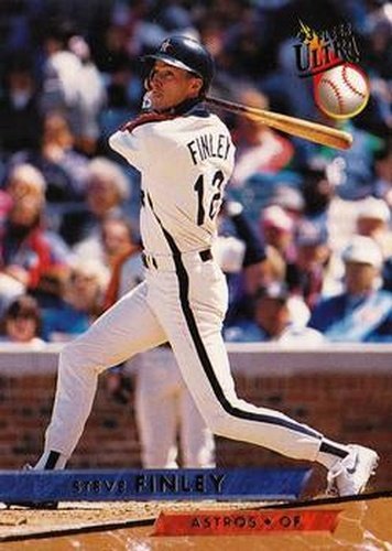 #39 Steve Finley - Houston Astros - 1993 Ultra Baseball