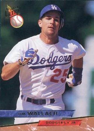#408 Tim Wallach - Los Angeles Dodgers - 1993 Ultra Baseball