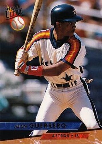 #41 Juan Guerrero - Houston Astros - 1993 Ultra Baseball