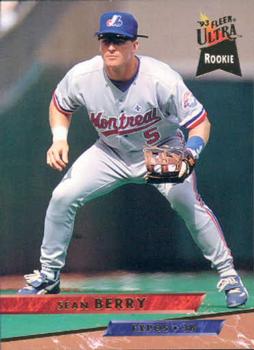 #411 Sean Berry - Montreal Expos - 1993 Ultra Baseball