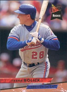 #412 Frank Bolick - Montreal Expos - 1993 Ultra Baseball