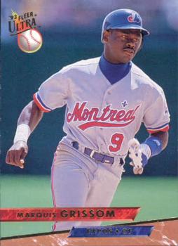 #415 Marquis Grissom - Montreal Expos - 1993 Ultra Baseball