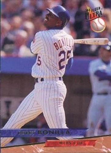 #422 Bobby Bonilla - New York Mets - 1993 Ultra Baseball