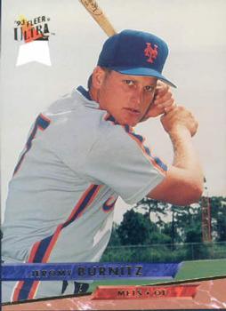 #423 Jeromy Burnitz - New York Mets - 1993 Ultra Baseball