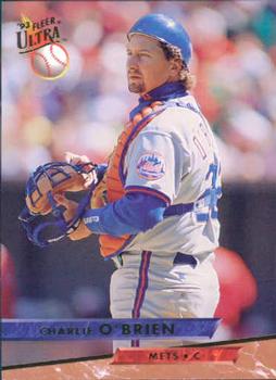 #431 Charlie O'Brien - New York Mets - 1993 Ultra Baseball