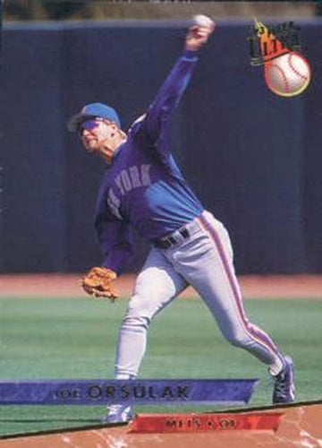 #432 Joe Orsulak - New York Mets - 1993 Ultra Baseball