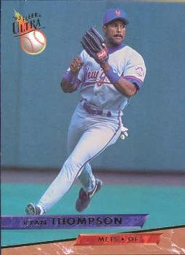 #435 Ryan Thompson - New York Mets - 1993 Ultra Baseball