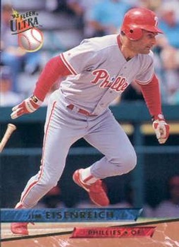 #440 Jim Eisenreich - Philadelphia Phillies - 1993 Ultra Baseball