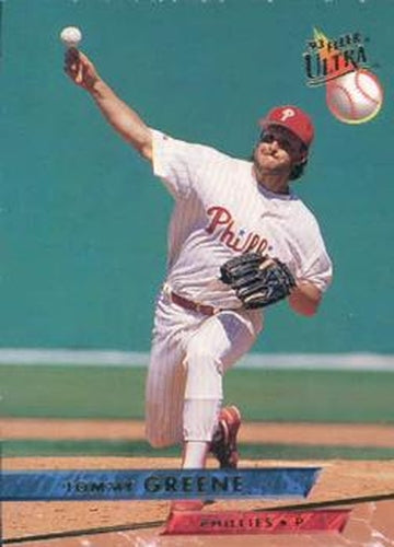 #441 Tommy Greene - Philadelphia Phillies - 1993 Ultra Baseball