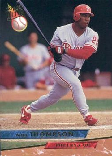 #446 Milt Thompson - Philadelphia Phillies - 1993 Ultra Baseball