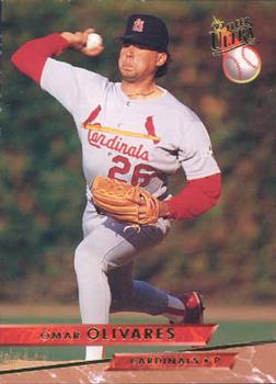 #465 Omar Olivares - St. Louis Cardinals - 1993 Ultra Baseball