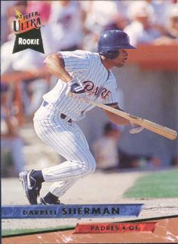 #478 Darrell Sherman - San Diego Padres - 1993 Ultra Baseball