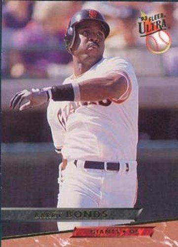 #483 Barry Bonds - San Francisco Giants - 1993 Ultra Baseball