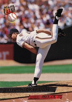 #485 Bryan Hickerson - San Francisco Giants - 1993 Ultra Baseball