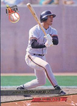 #486 Dave Martinez - San Francisco Giants - 1993 Ultra Baseball
