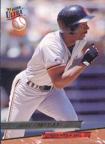 #487 Willie McGee - San Francisco Giants - 1993 Ultra Baseball