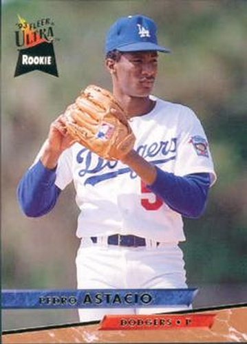 #49 Pedro Astacio - Los Angeles Dodgers - 1993 Ultra Baseball