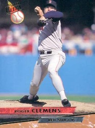 #508 Roger Clemens - Boston Red Sox - 1993 Ultra Baseball
