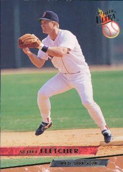 #510 Scott Fletcher - Boston Red Sox - 1993 Ultra Baseball