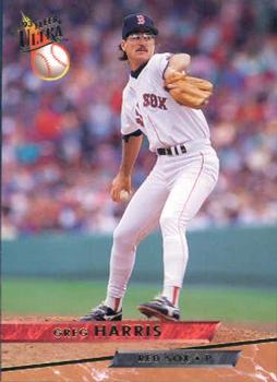 #511 Greg A. Harris - Boston Red Sox - 1993 Ultra Baseball