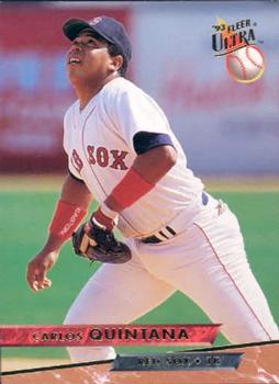 #514 Carlos Quintana - Boston Red Sox - 1993 Ultra Baseball