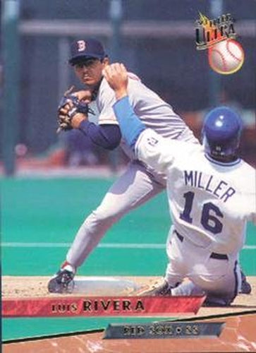 #515 Luis Rivera - Boston Red Sox - 1993 Ultra Baseball