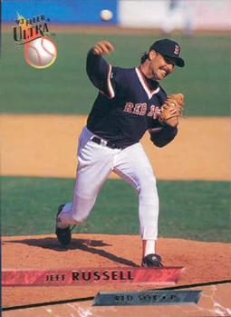 #516 Jeff Russell - Boston Red Sox - 1993 Ultra Baseball