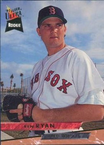 #517 Ken Ryan - Boston Red Sox - 1993 Ultra Baseball