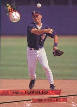 #521 Torey Lovullo - California Angels - 1993 Ultra Baseball