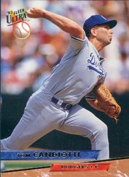#52 Tom Candiotti - Los Angeles Dodgers - 1993 Ultra Baseball